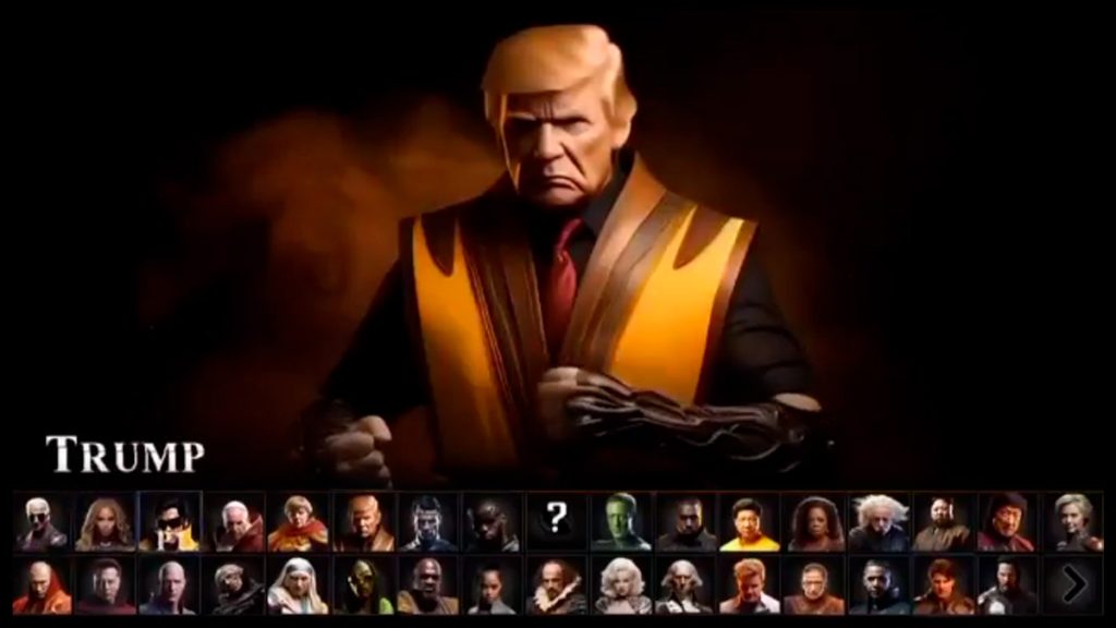 Papa Francisco, Trump, Elvis e Rainha Elizabeth no Mortal Kombat 1